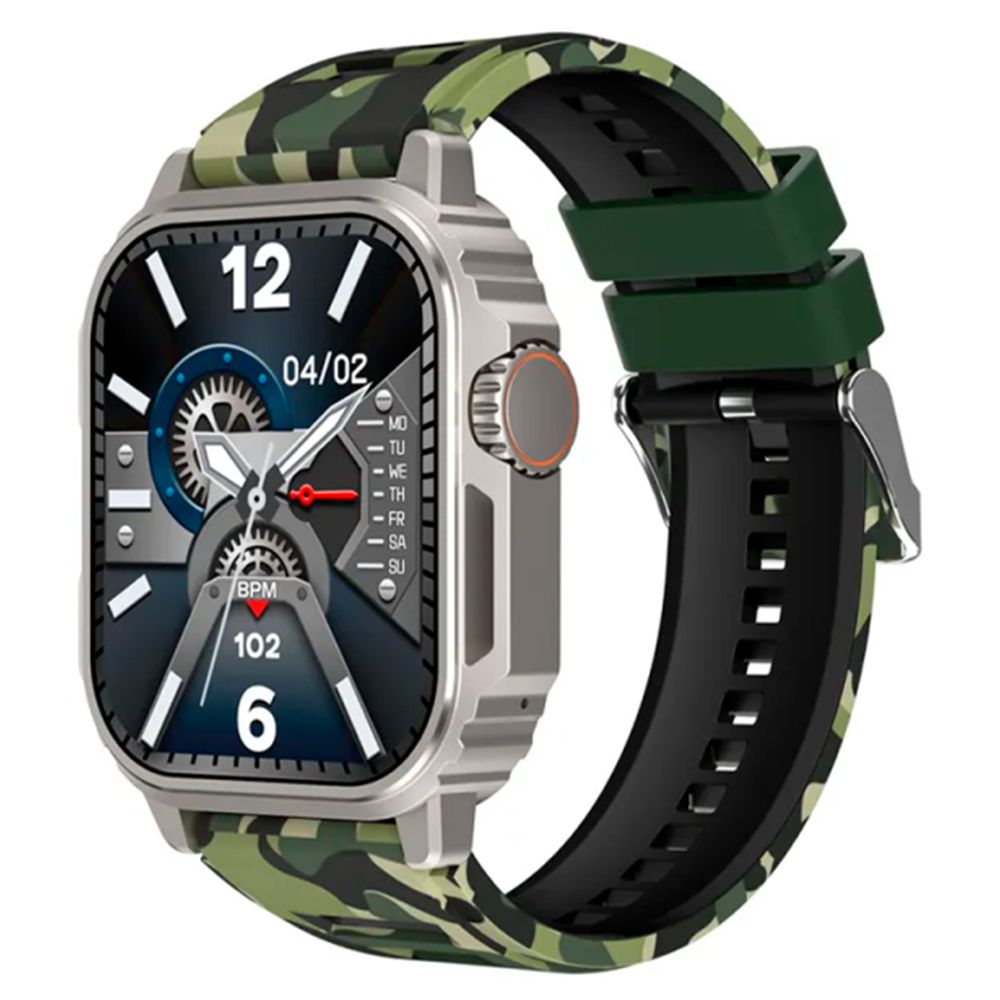 Reloj Smartwatch Estilo Militar